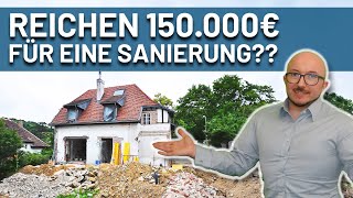 Reichen 150000€ für eine Sanierung Energieberater klärt auf [upl. by Laehcym]