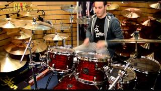 Mapex  Saturn IV MH 5 Piece Shell Set Demo at GAK [upl. by Chee]