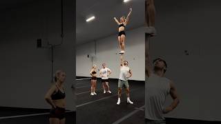 My favourite stunts everrrr shorts stunting stunts cheerstunts cupie cheerleaders [upl. by Adnawak]