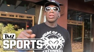 Dennis Rodman My Sons WAYYY Better Than I Was At BBall  TMZ Sports [upl. by Odlavu]