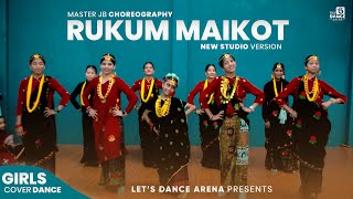 RUKUM MAIKOT Girls Cover Dance Nepali Movie Song  New Nepali Cover Dance 4K  Lets Dance Arena [upl. by Savill]