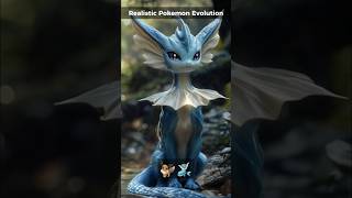 Realistic Pokemon Evolution  Eevee Edition pokemon pokemoncommunity shorts eevee [upl. by Ailemak]