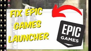 Epic Games Launcher Installation Error  Easy Fix 2023 [upl. by Atsirk463]