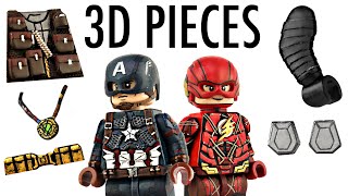 How To Make Custom LEGO Minifigs  3D Pieces amp Accessories EP4 [upl. by Heidi]