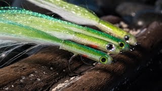 Fly Tying Surf Candy Baitfish Craft Fur Seabass Striper Seatrout Saltwater Streamer tutorial [upl. by Wohlert]