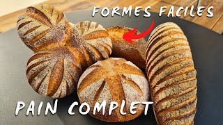 Pain Complet la recette du pain complet pour le CAP boulanger [upl. by Brittney]