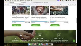 Laravel 10  Non Profit Charity Website  Feature Section  7 [upl. by Enicul359]