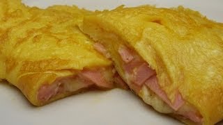 Omlet Tarifi  Kaşarlı Omlet Nasıl Yapılır [upl. by Mollee408]