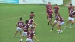 Sean Sabutey Harold Matthews 2015 North Sydney Bears Highlights [upl. by Anole]