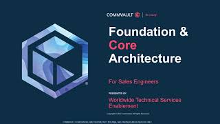 CVTSP23  Module 2  Foundation amp Core Architecture [upl. by Ative]