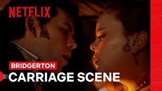 Polin Carriage Scene  Bridgerton  Netflix Philippines [upl. by Idnarb817]