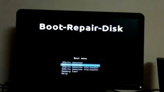 Boot repair disk [upl. by Surdna205]