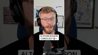 🤔 IS ALTCOIN SEASON CANCELED [upl. by Ordnaxela357]