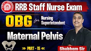 OBG  Maternal Pelvis TypejointsLigamentlandmarks RRB Nursing Superintendent Class 15 [upl. by Cerell]