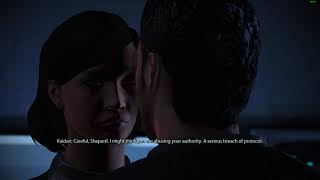 FemShep and Kaidan Mass Effect 1 Romance Scene [upl. by Sirtaeb]