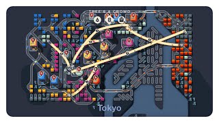 Trees a Crowd in Tokyo Mini Motorways 033 [upl. by Renell]