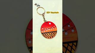 Acrylic Painting Ideas DIY Keychain acrylicpainting diycrafts painttechniques [upl. by Yenahteb]