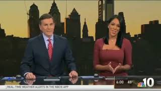 WCAU NBC 10 News at 6pm Sunday open  Oct 21 2018 New Building and Set [upl. by Vyky]