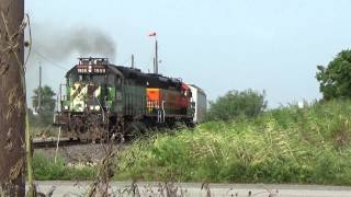 EXBN SD402 switching in Galveston [upl. by Pigeon840]