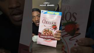 Cheerios Chocolate Strawberry🍫🍓 food foodreview foodie cheerios chocolatestrawberry cereal [upl. by Nirda400]