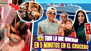 Comprando todo lo que KIMA y JUANITO tocan en el CRUCERO DE DISNEY 🚢 😭 Jukilop  Kimberly Loaiza [upl. by Hras]