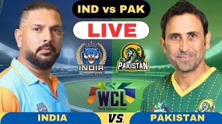 Live India Champions vs Pakistan Champions  INDC vs PAKC Live Match World Championship Legends 2024 [upl. by Keon910]