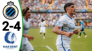 Club Brugge vs Gent 24 Omri Gandelman Goal All Goals and Extended Highlights [upl. by Trebled]