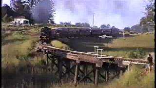 Queensland Rail Kingaroy Branch C17 974  22 [upl. by Assile]