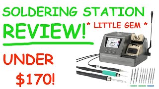 GVM H3 smart soldering station review [upl. by Anayrb]