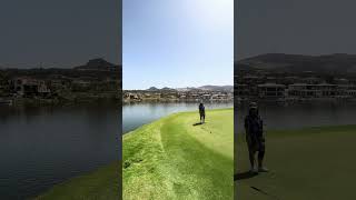 This course is amazing Reflection Bay golf lasvegasrealtor [upl. by Orenid856]