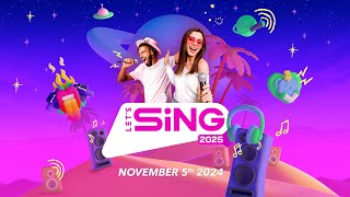 Lets Sing 2025  Teaser Trailer ESRB [upl. by Erastes]