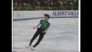 Midori Ito 1992 Olympics Long Program Practice 8 double axels in a row [upl. by Norrad]