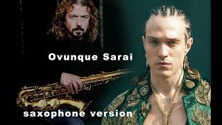 Ovunque sarai  Irama  Festival di Sanremo 2022  Instrumental Saxophone version sax [upl. by Eenor386]