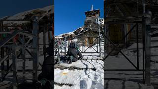 Tungnath chandrashilla trek in January tungnath chopta trekking uttarakhand mahadev panchkedar [upl. by Strong]