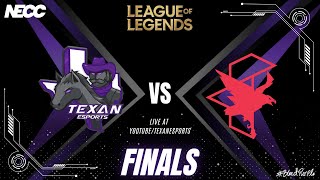 Texan Esports vs Scarlet Hawks Academy Esports NECC West Grand Final  LoL  Division V [upl. by Veriee]