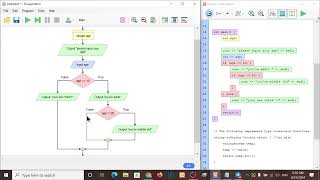 C Programing Week 08 Loop with Flowgorithm [upl. by Aja]