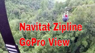 Navitat Zipline Asheville NC GoPro Video [upl. by Asaph]