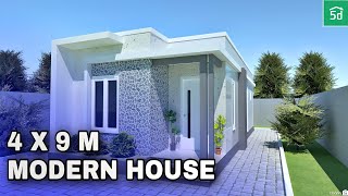 Modern House Build Planner 5D  Speed Build [upl. by Elak]