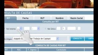 Consulta de causas a través del Portal de Internet del Poder Judicial [upl. by Enibas]