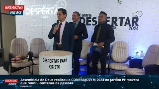 Confrajovem reuniu centenas de jovens neste final de semana na AD em Pompeia [upl. by Entwistle]