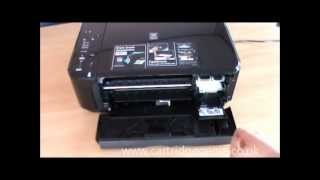 Canon Pixma MG3150 How to set up and install ink cartridges [upl. by Atena875]