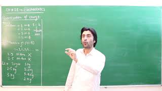 CH11 ELECTROSTATICS Quantization of Charge BY Tanveer akhtar [upl. by Gustie842]