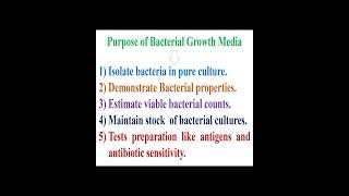 Purpose of Bacterial Growth Media geneticteacher [upl. by Ecirtak]