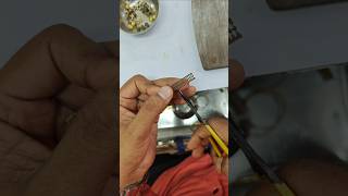 New short galsar design and making process How i made this gold ornaments Hand made jewellery [upl. by Anibla]