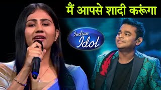 Adya Mishra latest Performance  Indian Idol 14 Adya mishra  A R Rahman New Song  Indian Idol 2023 [upl. by Sokim226]