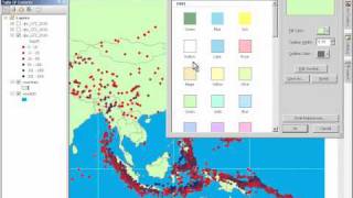 Esri GIS in School Instruction Demo 5  ArcScene quakes [upl. by Edroi899]