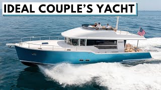 OUTBACK 50 Great Loop Capable Liveaboard Yacht Tour [upl. by Ettari]