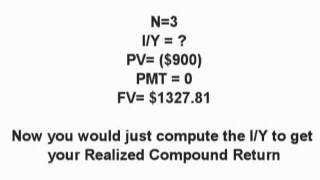 Realized Compound Return bonds  What is the definition and formula  Finance Dictionary [upl. by Thisbee942]