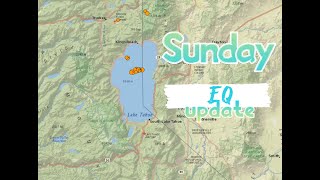 Earthquakes Continue under Lake Tahoe 500 years overdue for 73 Quake Sunday 7212024 [upl. by Alled797]