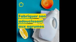 DIY  fabriquer votre adoucissant maison aux agrumes [upl. by Anihta]